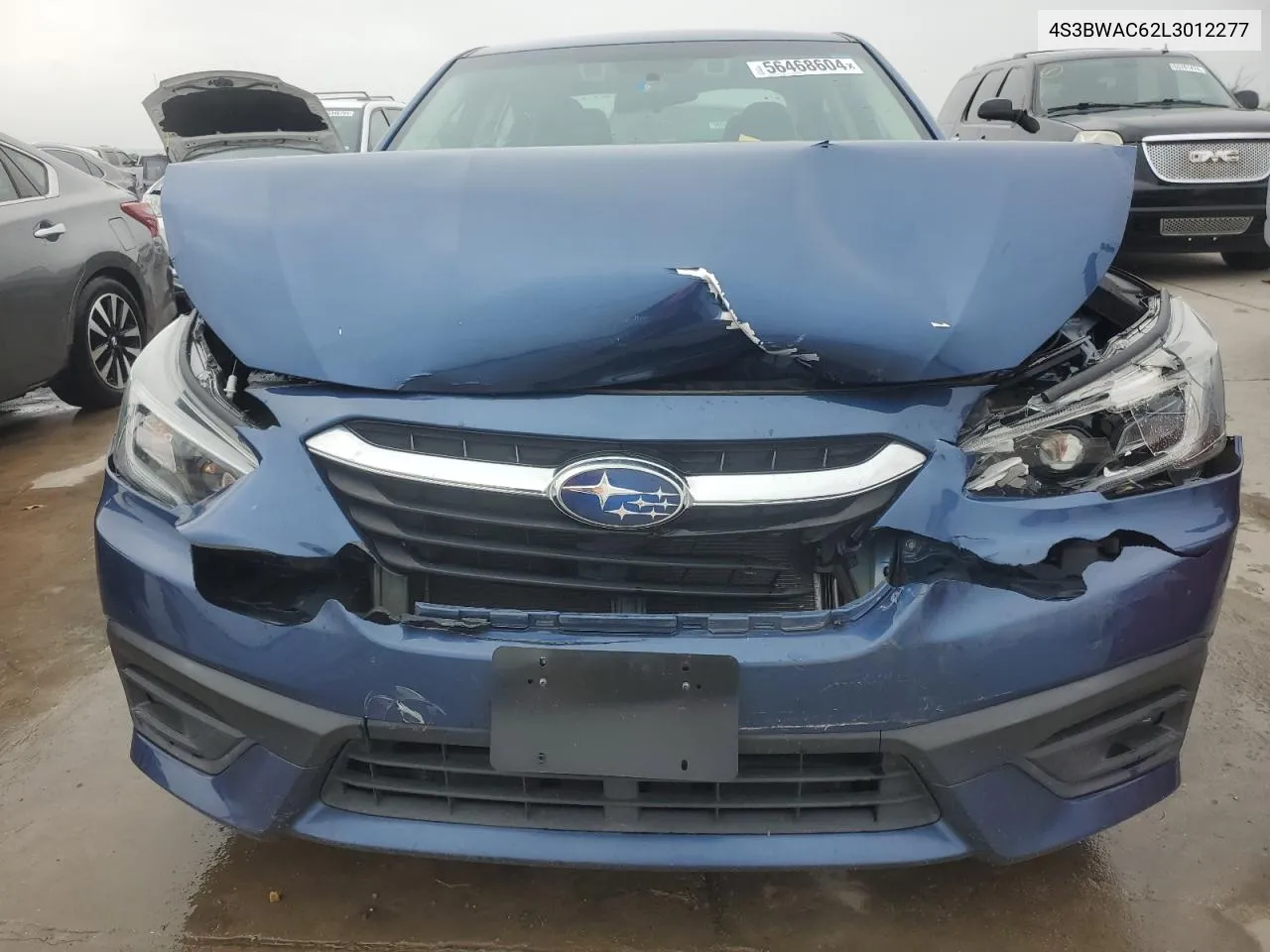 2020 Subaru Legacy Premium VIN: 4S3BWAC62L3012277 Lot: 56468604