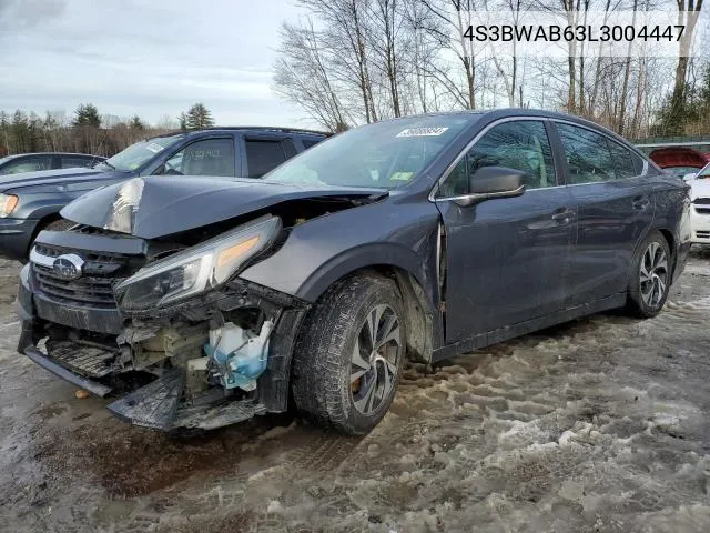 4S3BWAB63L3004447 2020 Subaru Legacy