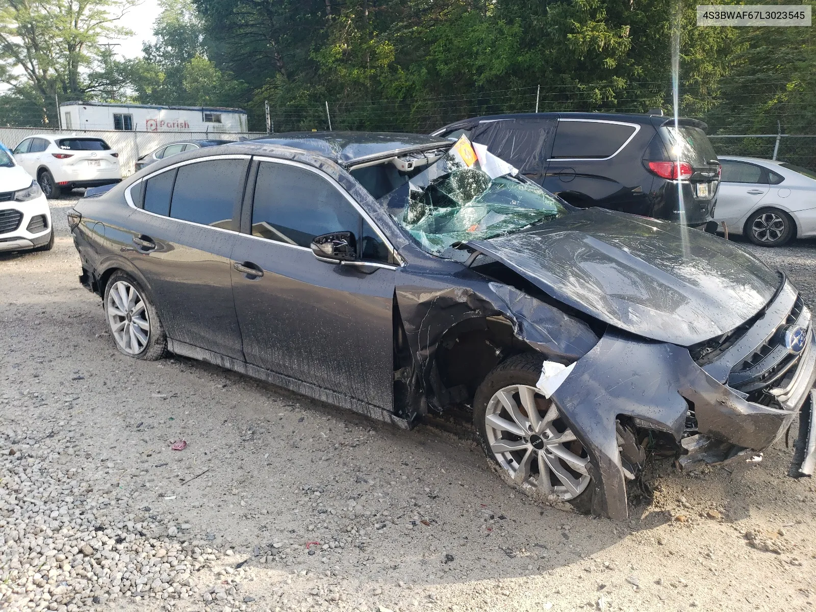 2020 Subaru Legacy Sport VIN: 4S3BWAF67L3023545 Lot: 61888084