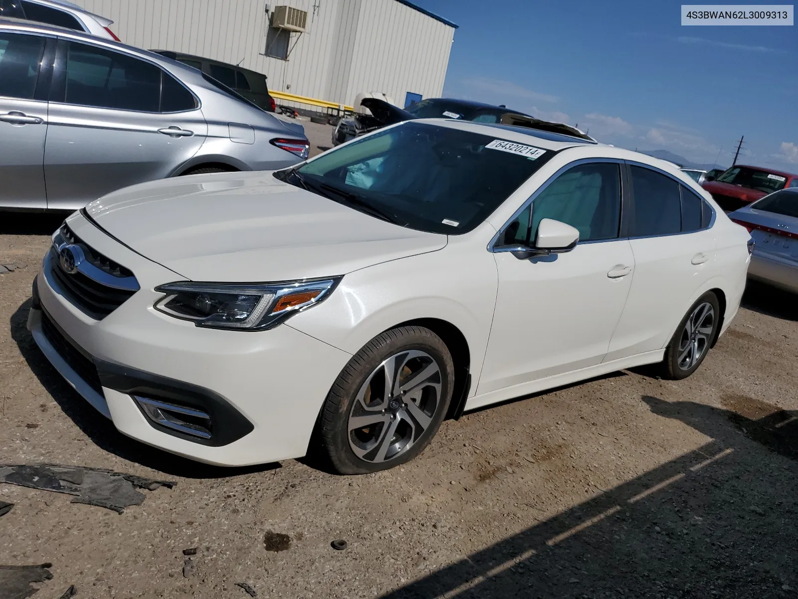 4S3BWAN62L3009313 2020 Subaru Legacy Limited