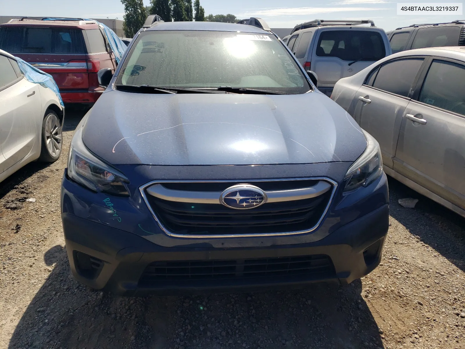 2020 Subaru Outback VIN: 4S4BTAAC3L3219337 Lot: 64897164