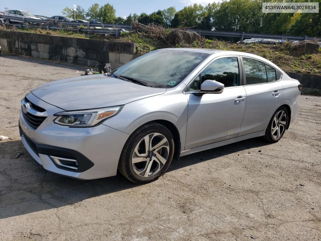 2020 Subaru Legacy Limited VIN: 4S3BWAN64L3028834 Lot: 70602724