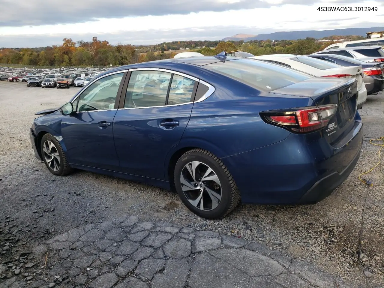4S3BWAC63L3012949 2020 Subaru Legacy Premium
