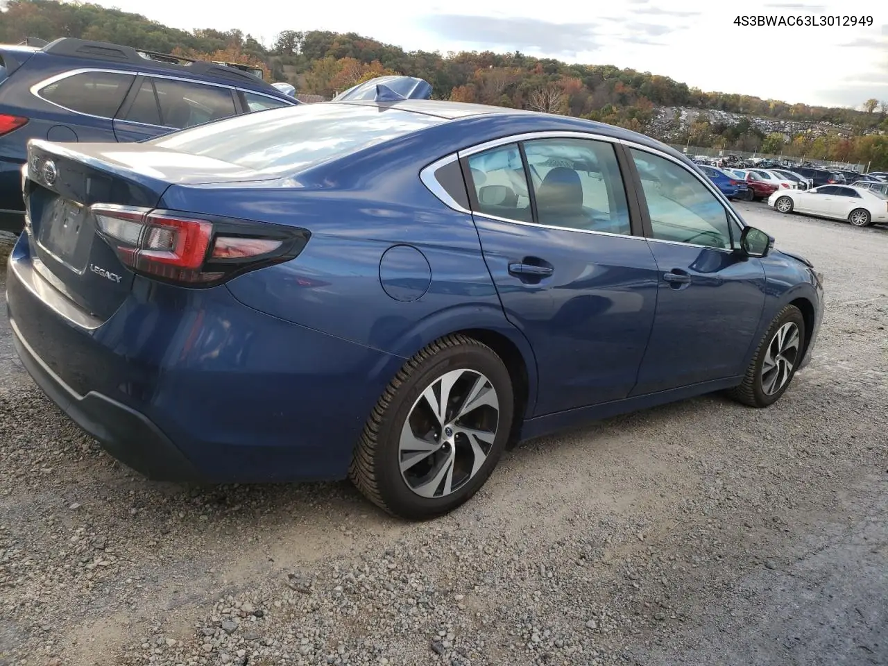 4S3BWAC63L3012949 2020 Subaru Legacy Premium