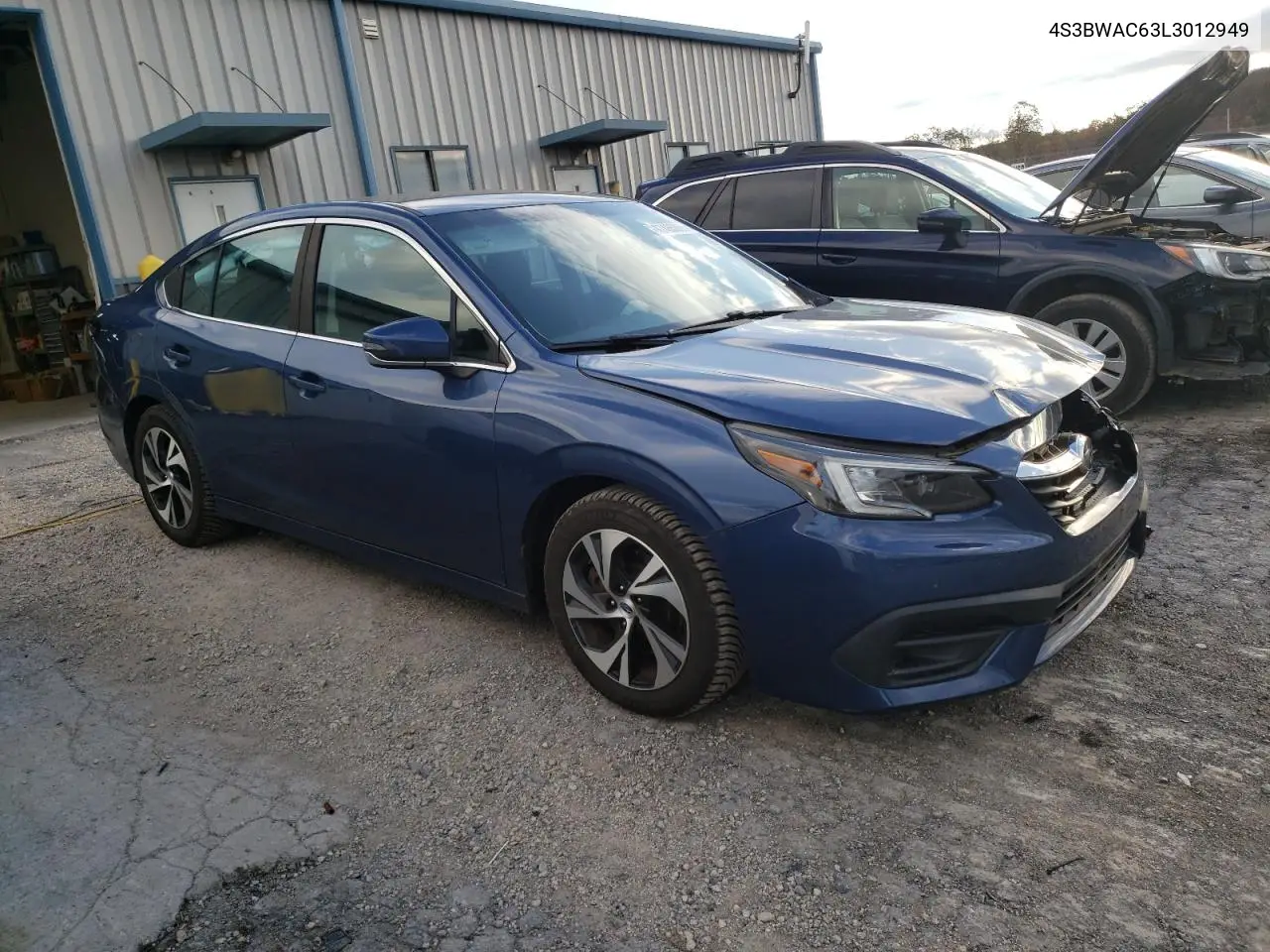 4S3BWAC63L3012949 2020 Subaru Legacy Premium