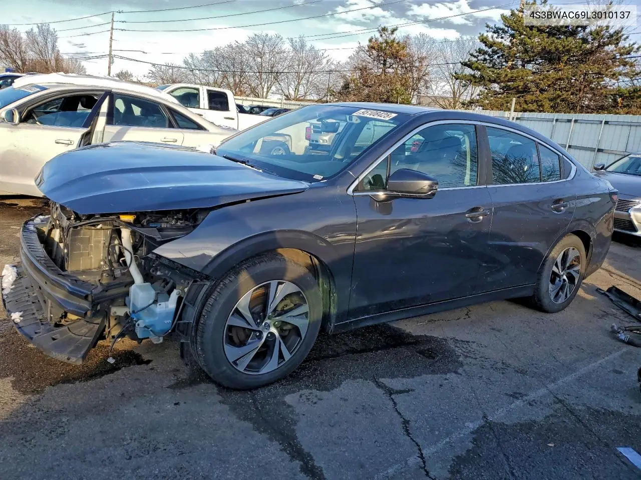 4S3BWAC69L3010137 2020 Subaru Legacy Premium
