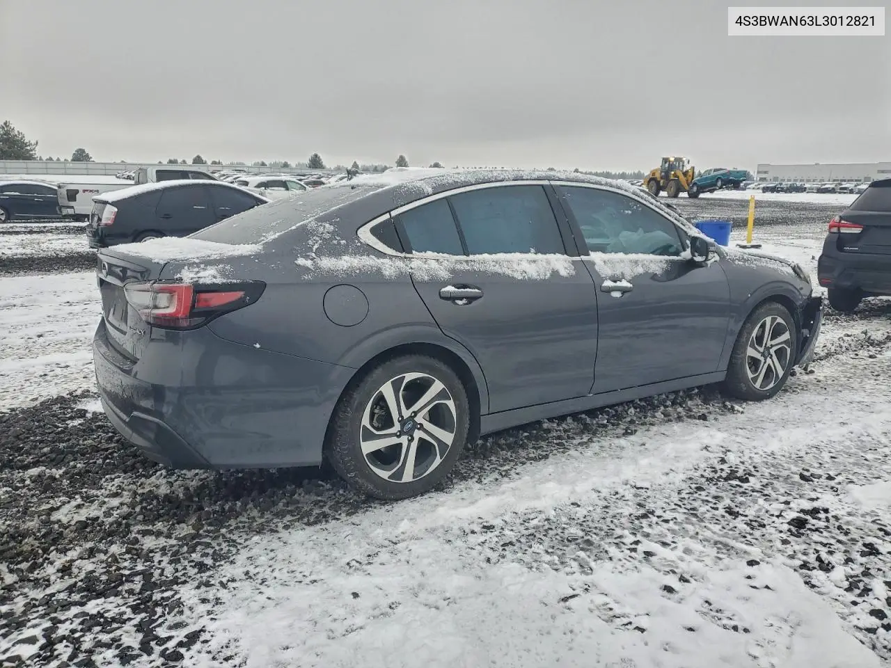 4S3BWAN63L3012821 2020 Subaru Legacy Limited
