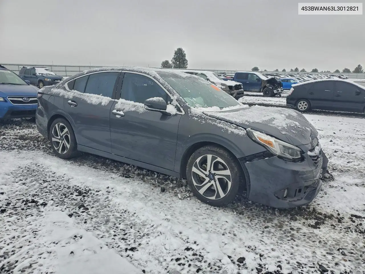 4S3BWAN63L3012821 2020 Subaru Legacy Limited