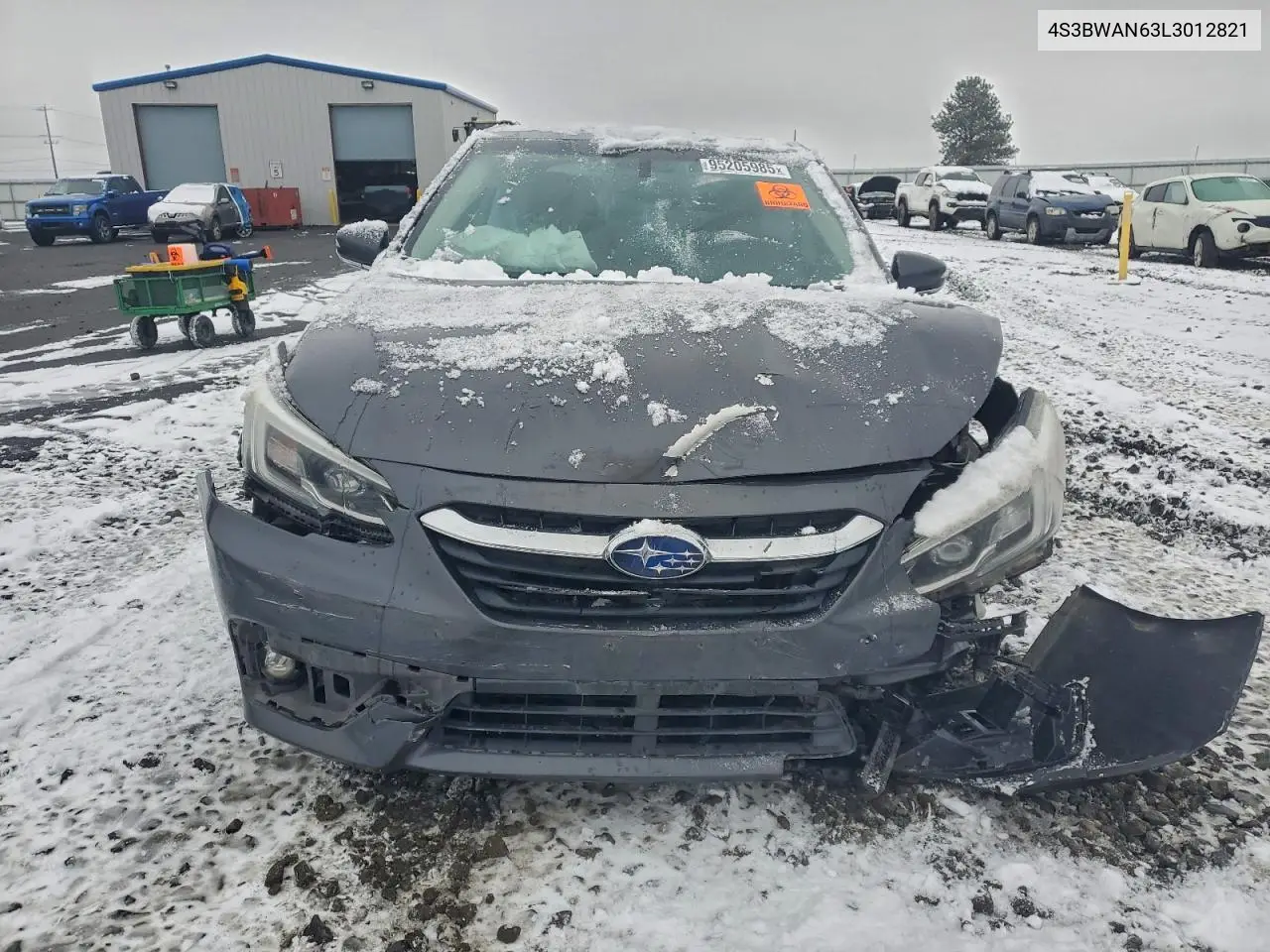 4S3BWAN63L3012821 2020 Subaru Legacy Limited
