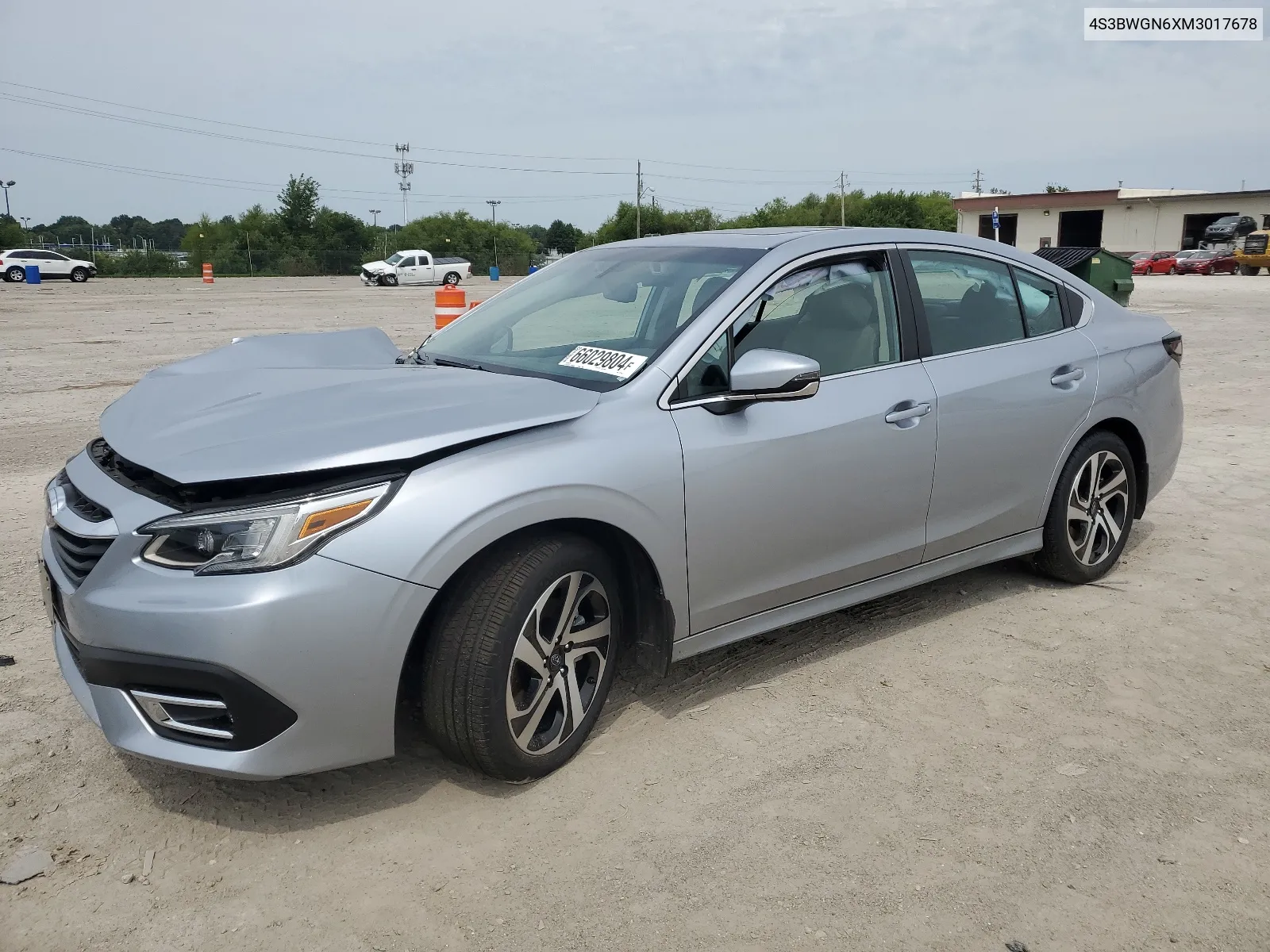 2021 Subaru Legacy Limited Xt VIN: 4S3BWGN6XM3017678 Lot: 66029804