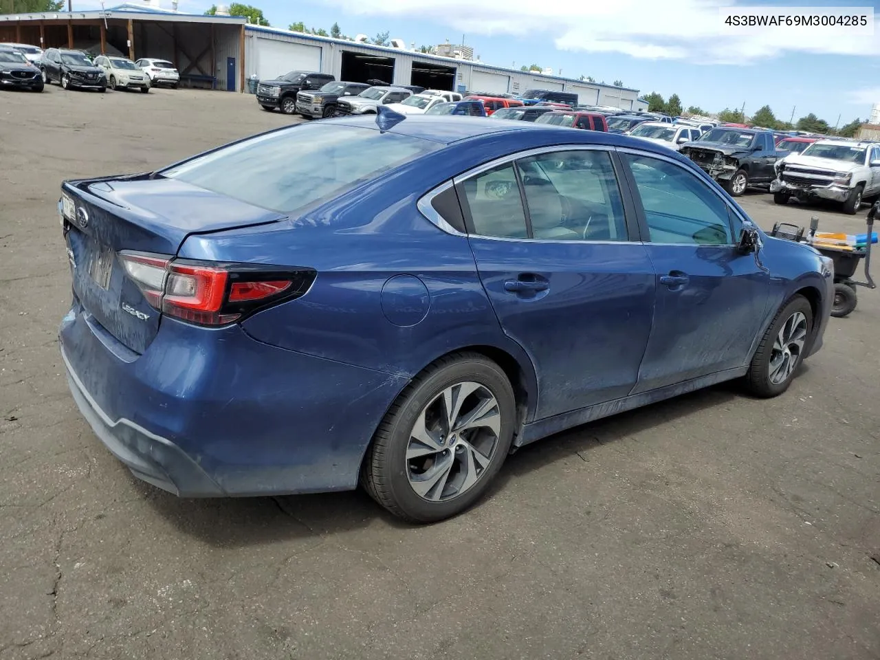 4S3BWAF69M3004285 2021 Subaru Legacy Premium