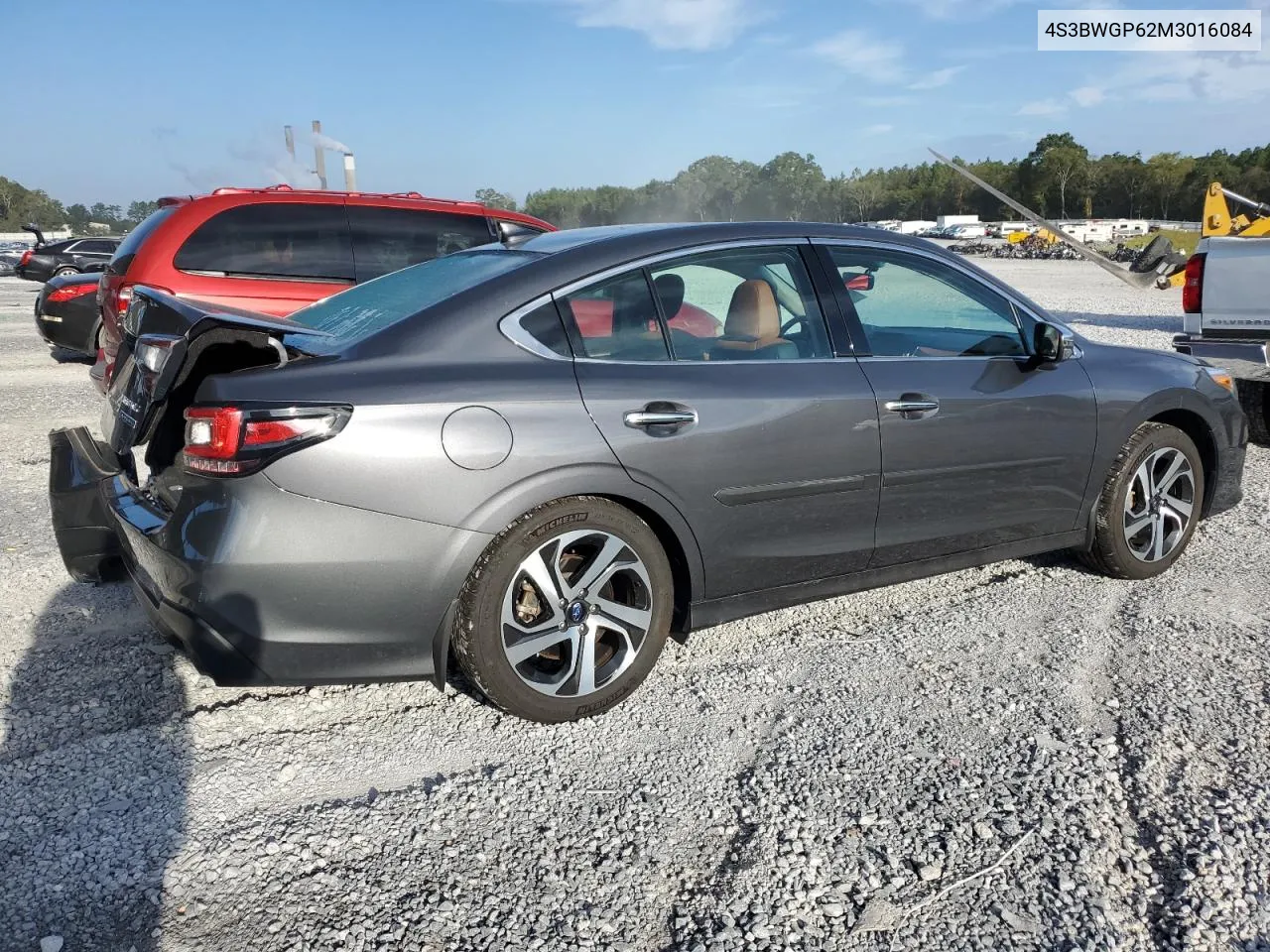 2021 Subaru Legacy Touring Xt VIN: 4S3BWGP62M3016084 Lot: 71405104