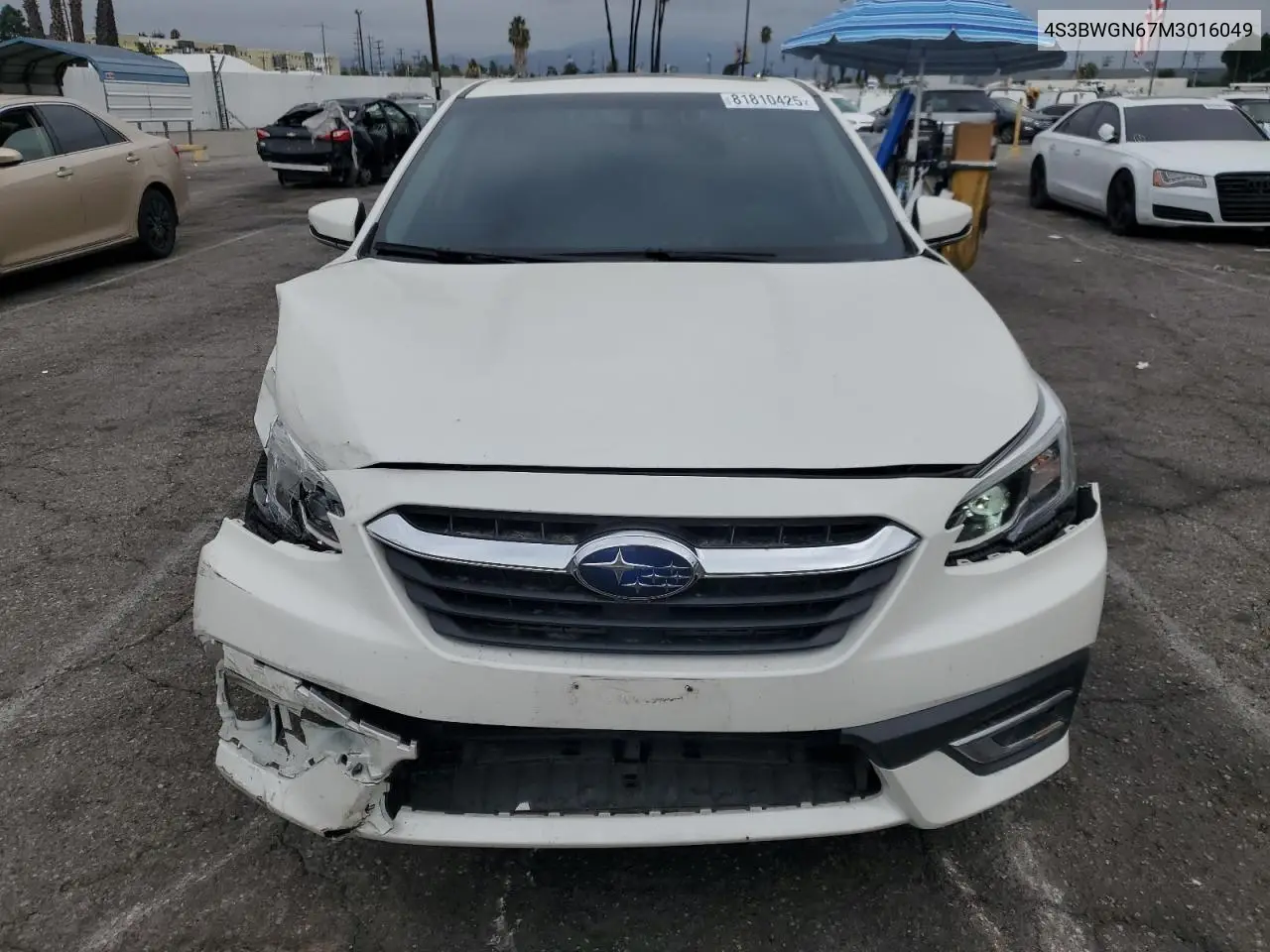 4S3BWGN67M3016049 2021 Subaru Legacy Limited Xt