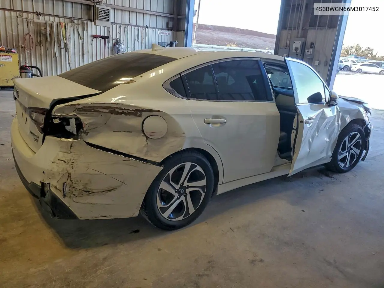 4S3BWGN66M3017452 2021 Subaru Legacy Limited Xt