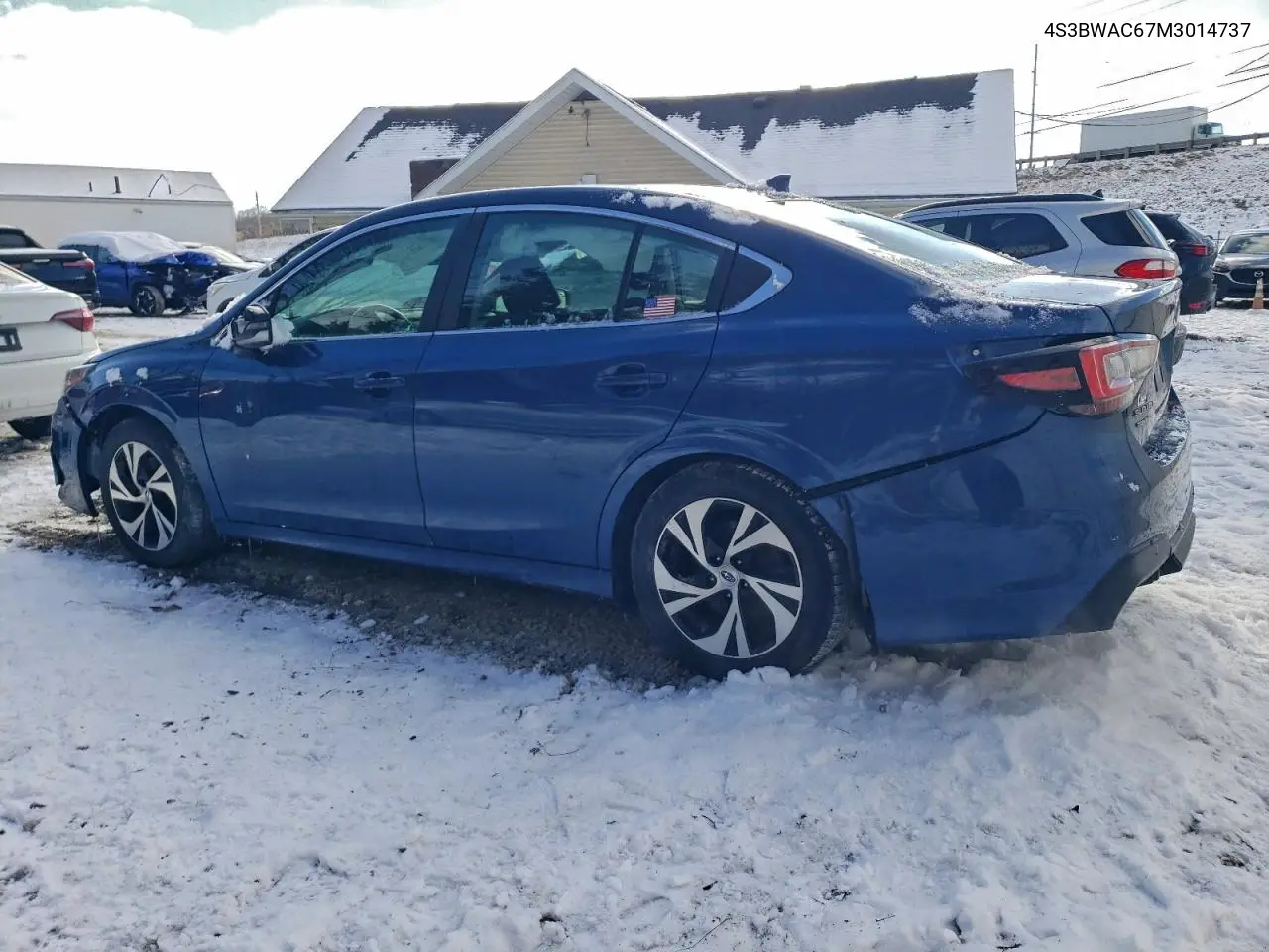 4S3BWAC67M3014737 2021 Subaru Legacy Premium