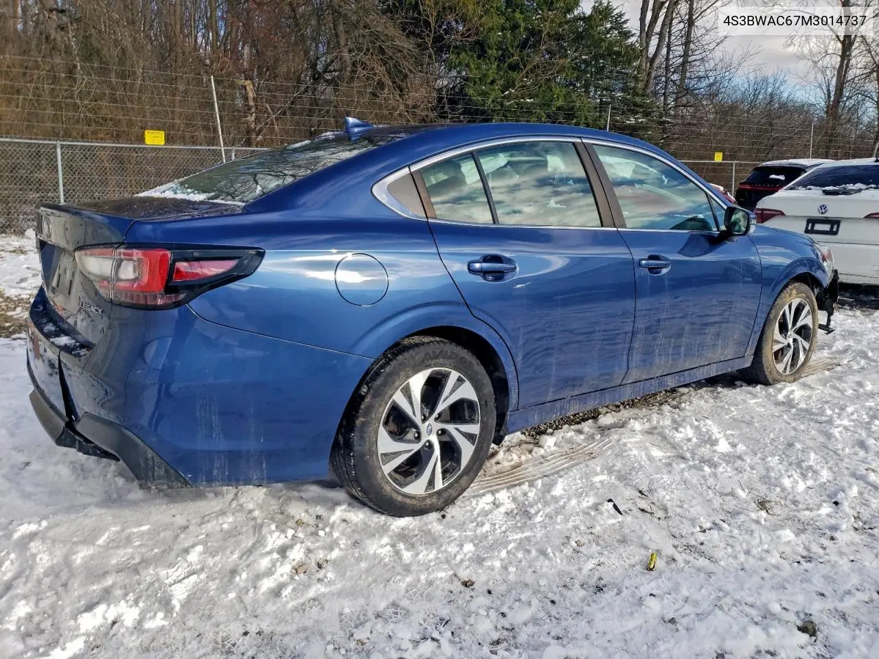 4S3BWAC67M3014737 2021 Subaru Legacy Premium