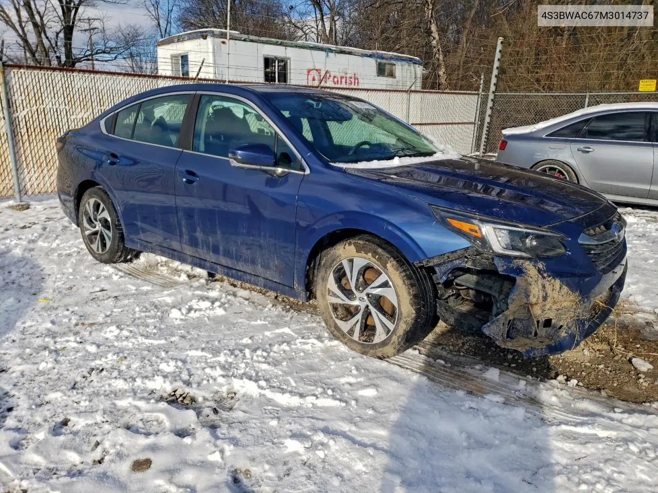 4S3BWAC67M3014737 2021 Subaru Legacy Premium
