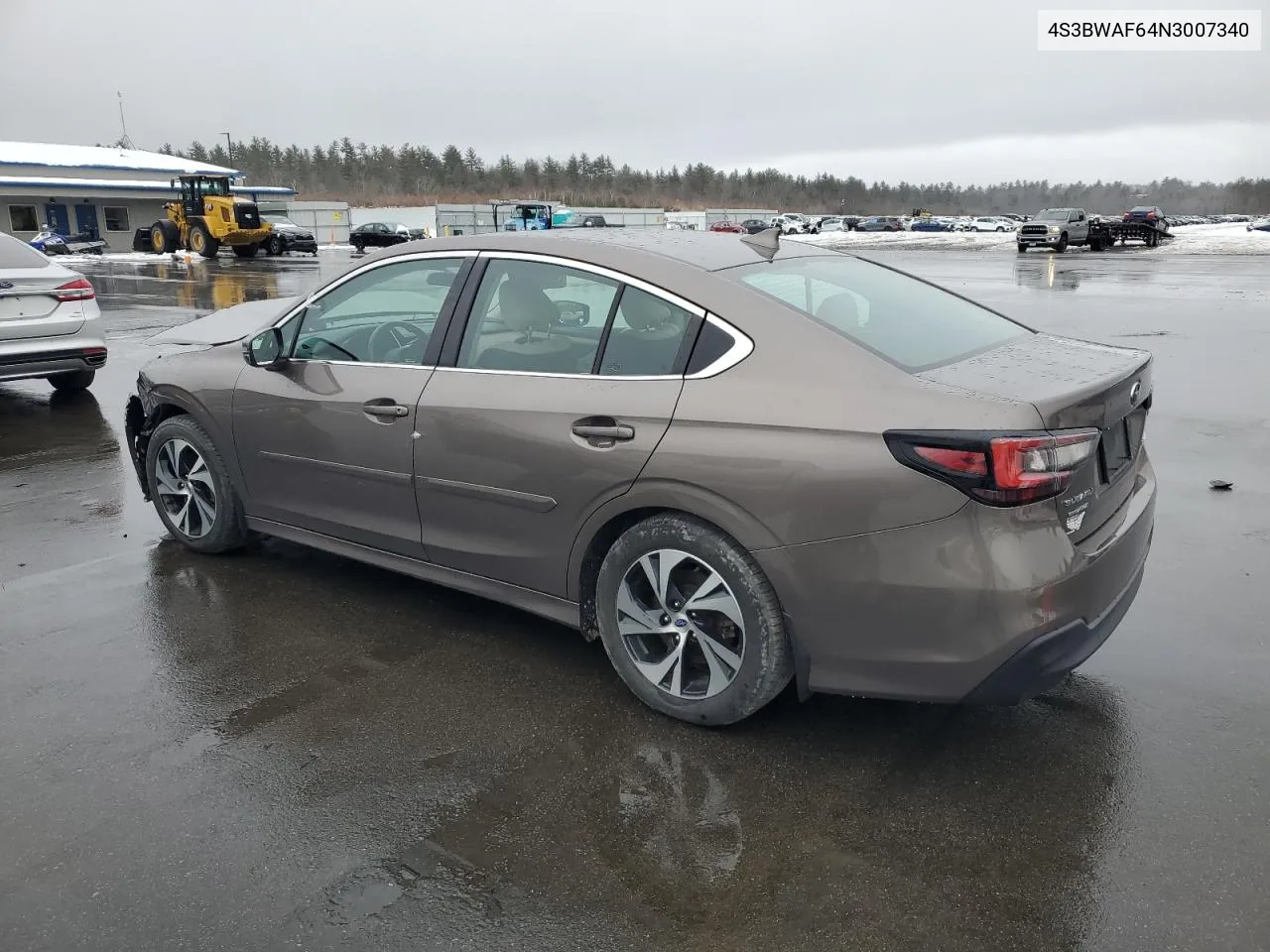 2022 Subaru Legacy Premium VIN: 4S3BWAF64N3007340 Lot: 48262054