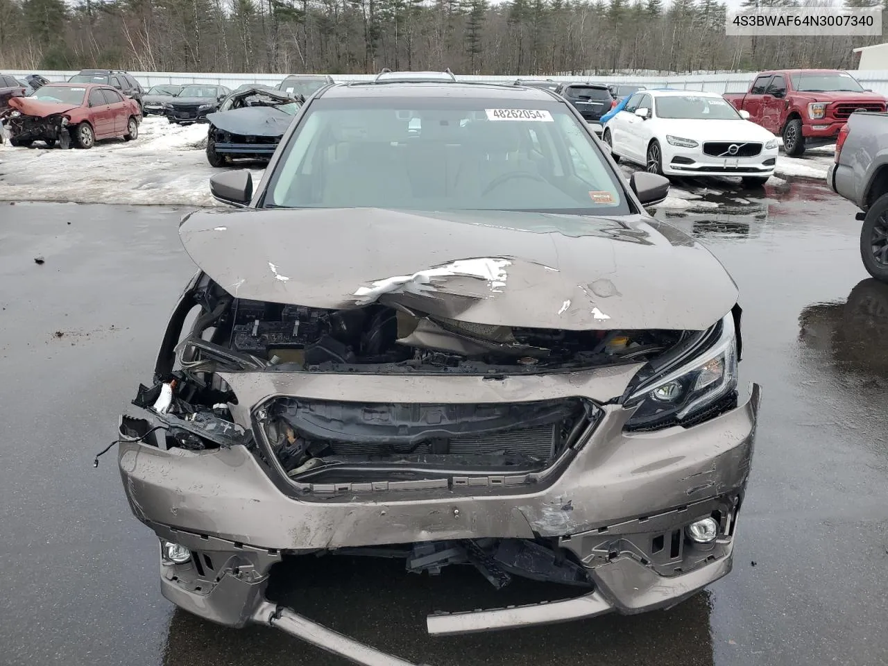 4S3BWAF64N3007340 2022 Subaru Legacy Premium