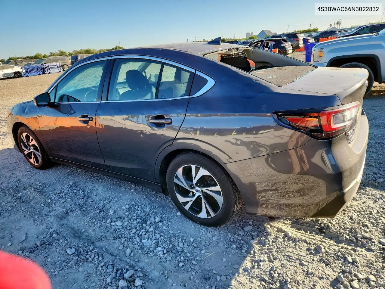 4S3BWAC66N3022832 2022 Subaru Legacy Premium