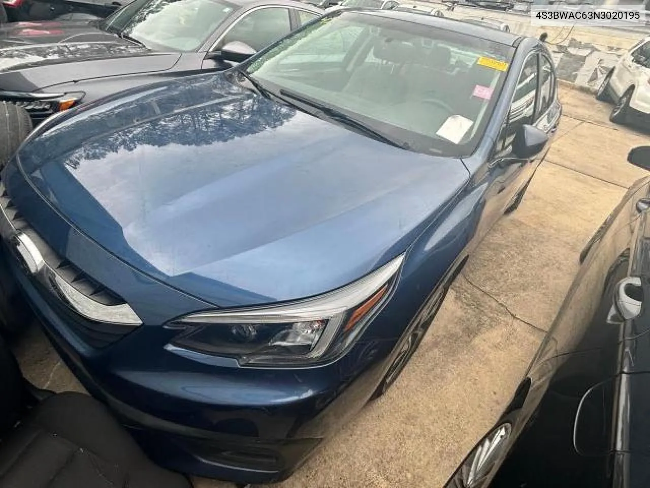 4S3BWAC63N3020195 2022 Subaru Legacy Premium