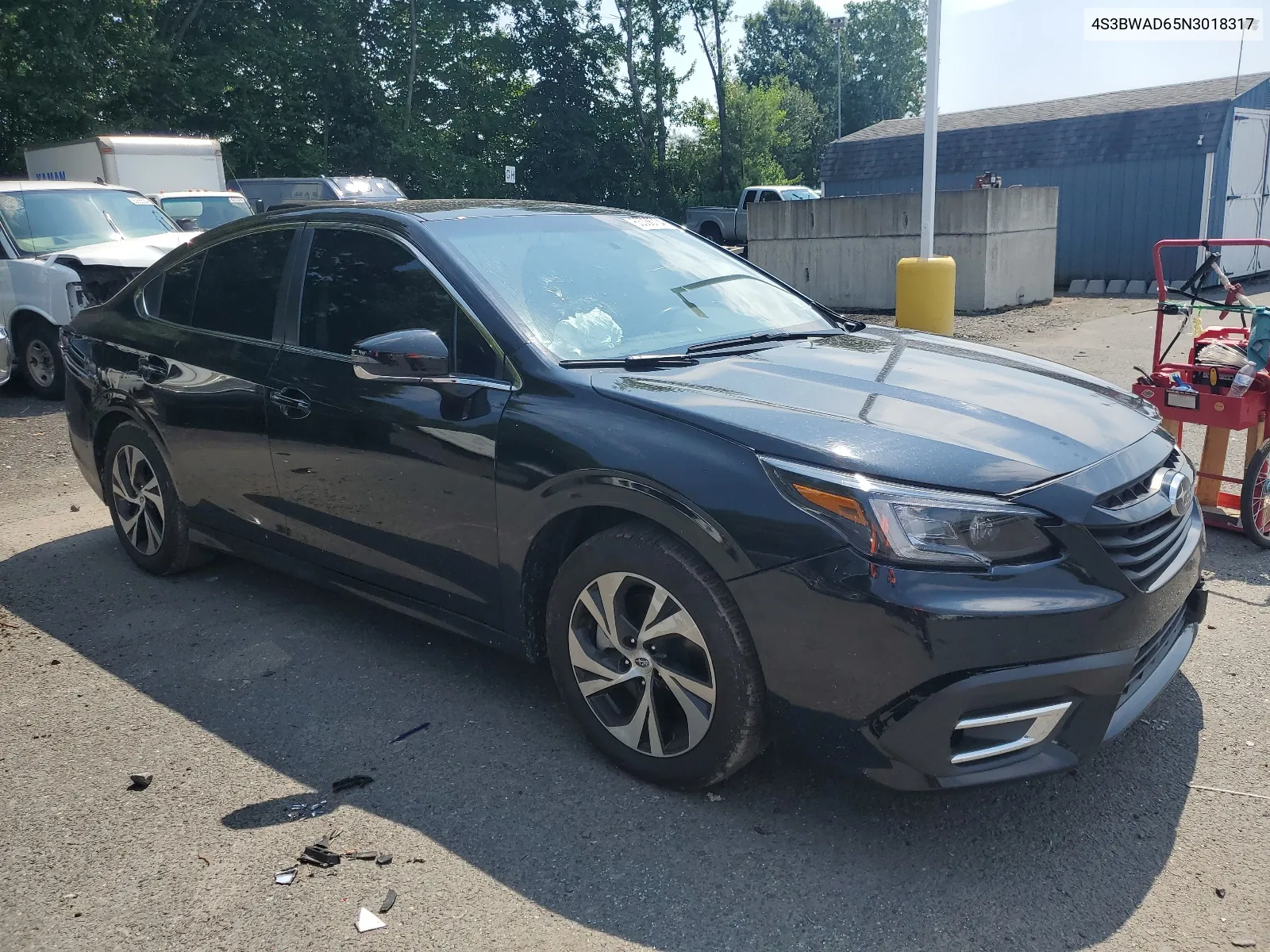 2022 Subaru Legacy Premium VIN: 4S3BWAD65N3018317 Lot: 63036704