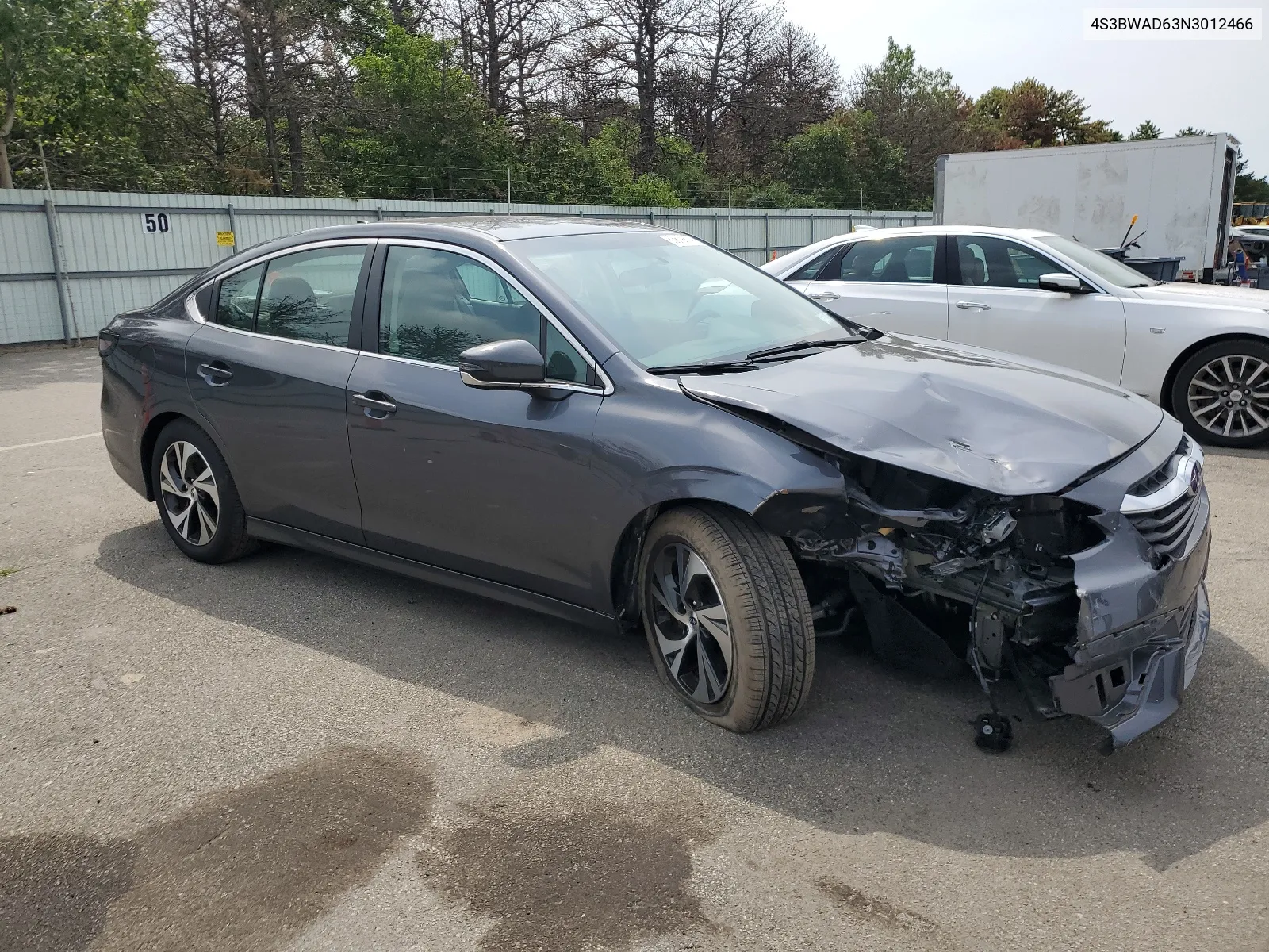 2022 Subaru Legacy Premium VIN: 4S3BWAD63N3012466 Lot: 63879804