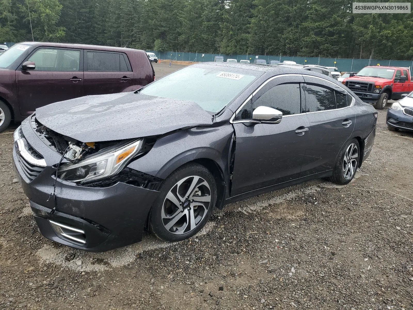 2022 Subaru Legacy Touring Xt VIN: 4S3BWGP6XN3019865 Lot: 65088174