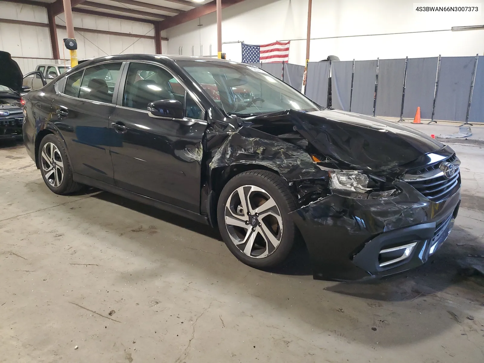 4S3BWAN66N3007373 2022 Subaru Legacy Limited