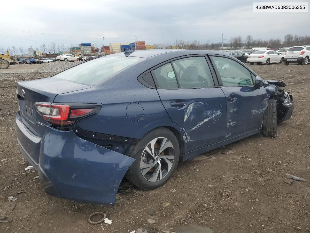 2024 Subaru Legacy Premium VIN: 4S3BWAD60R3006355 Lot: 47725304