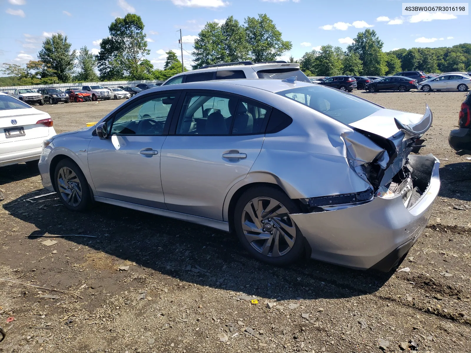 2024 Subaru Legacy Sport VIN: 4S3BWGG67R3016198 Lot: 60839514