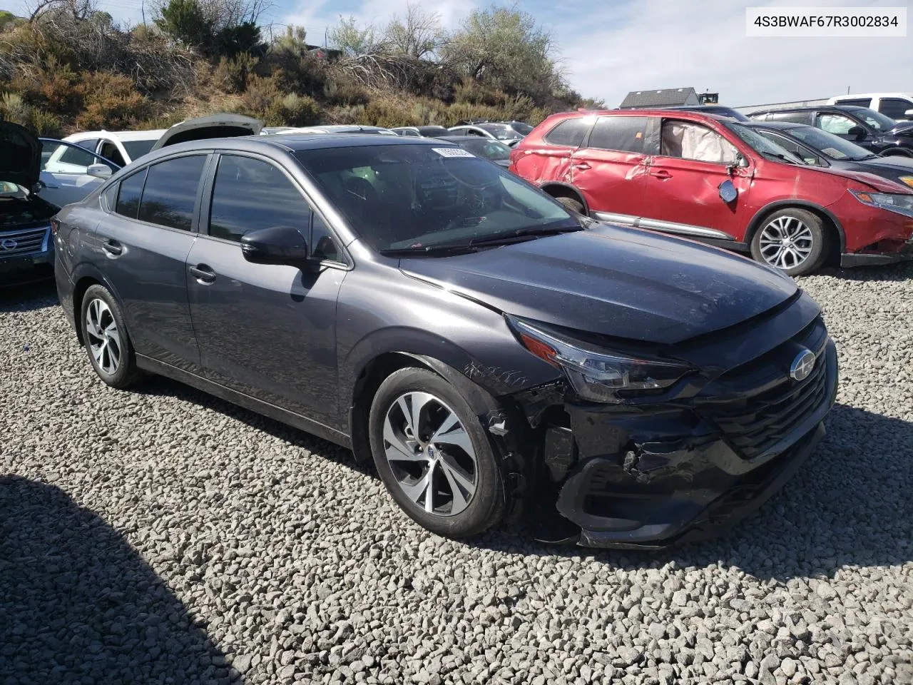 2024 Subaru Legacy Premium VIN: 4S3BWAF67R3002834 Lot: 70502324