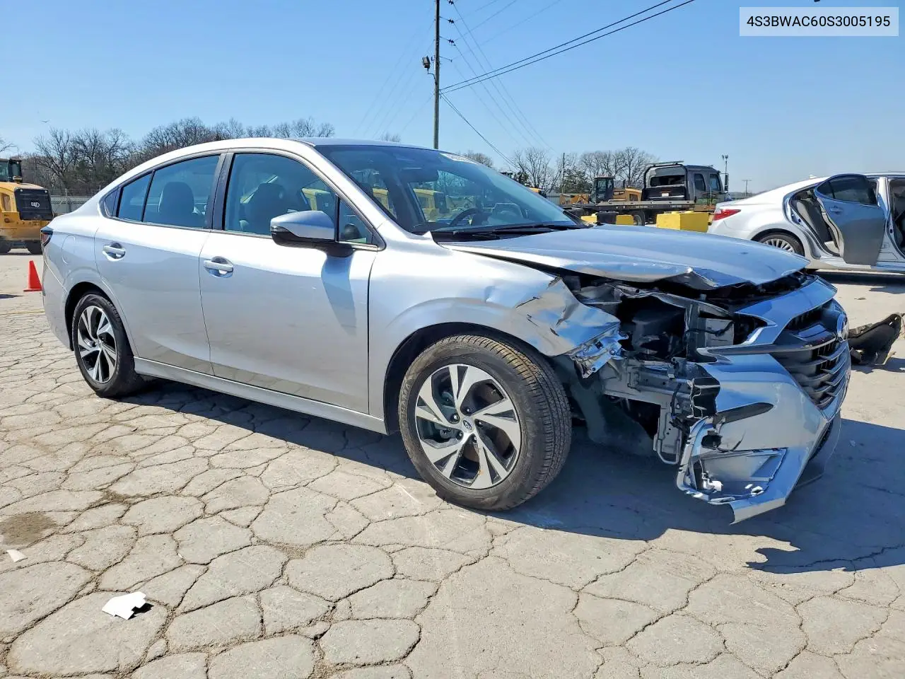 4S3BWAC60S3005195 2025 Subaru Legacy Premium