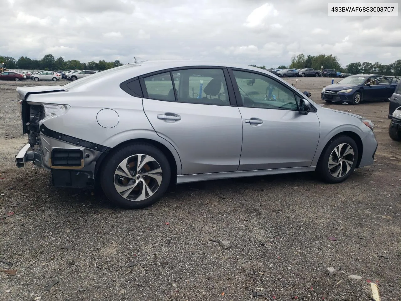 2025 Subaru Legacy Premium VIN: 4S3BWAF68S3003707 Lot: 68968734