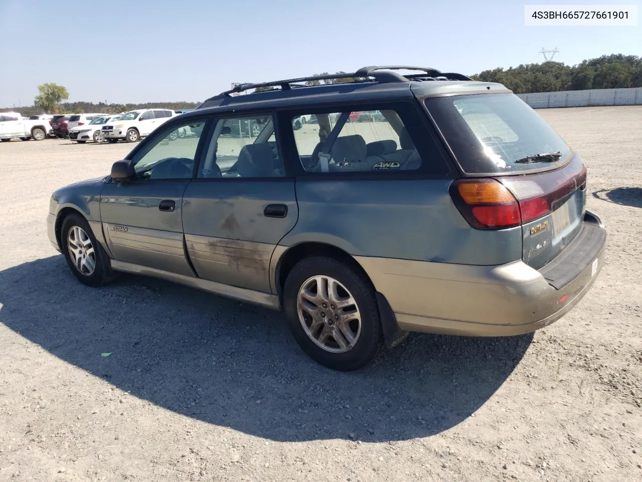 2002 Subaru Legacy Outback VIN: 4S3BH665727661901 Lot: 68181114