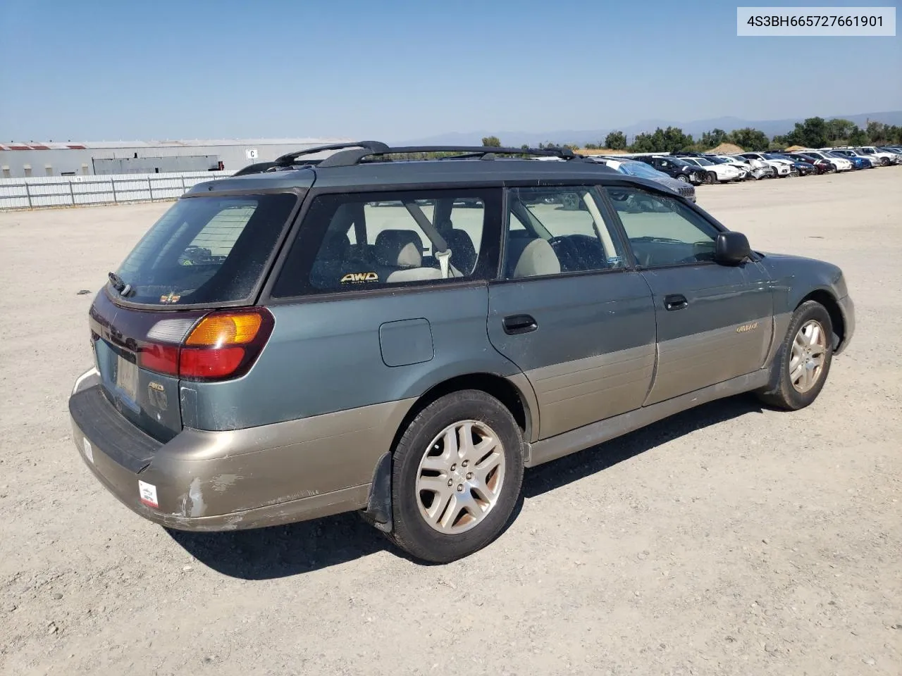 4S3BH665727661901 2002 Subaru Legacy Outback