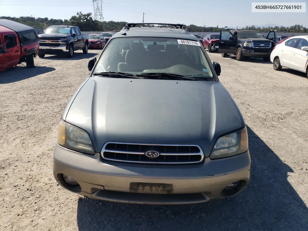 4S3BH665727661901 2002 Subaru Legacy Outback