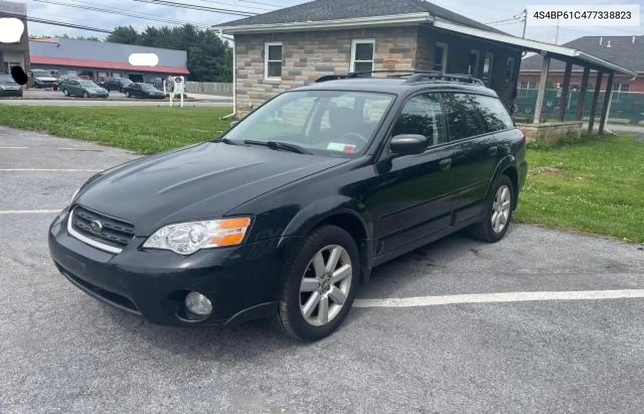 2007 Subaru Outback Outback 2.5I VIN: 4S4BP61C477338823 Lot: 56488204