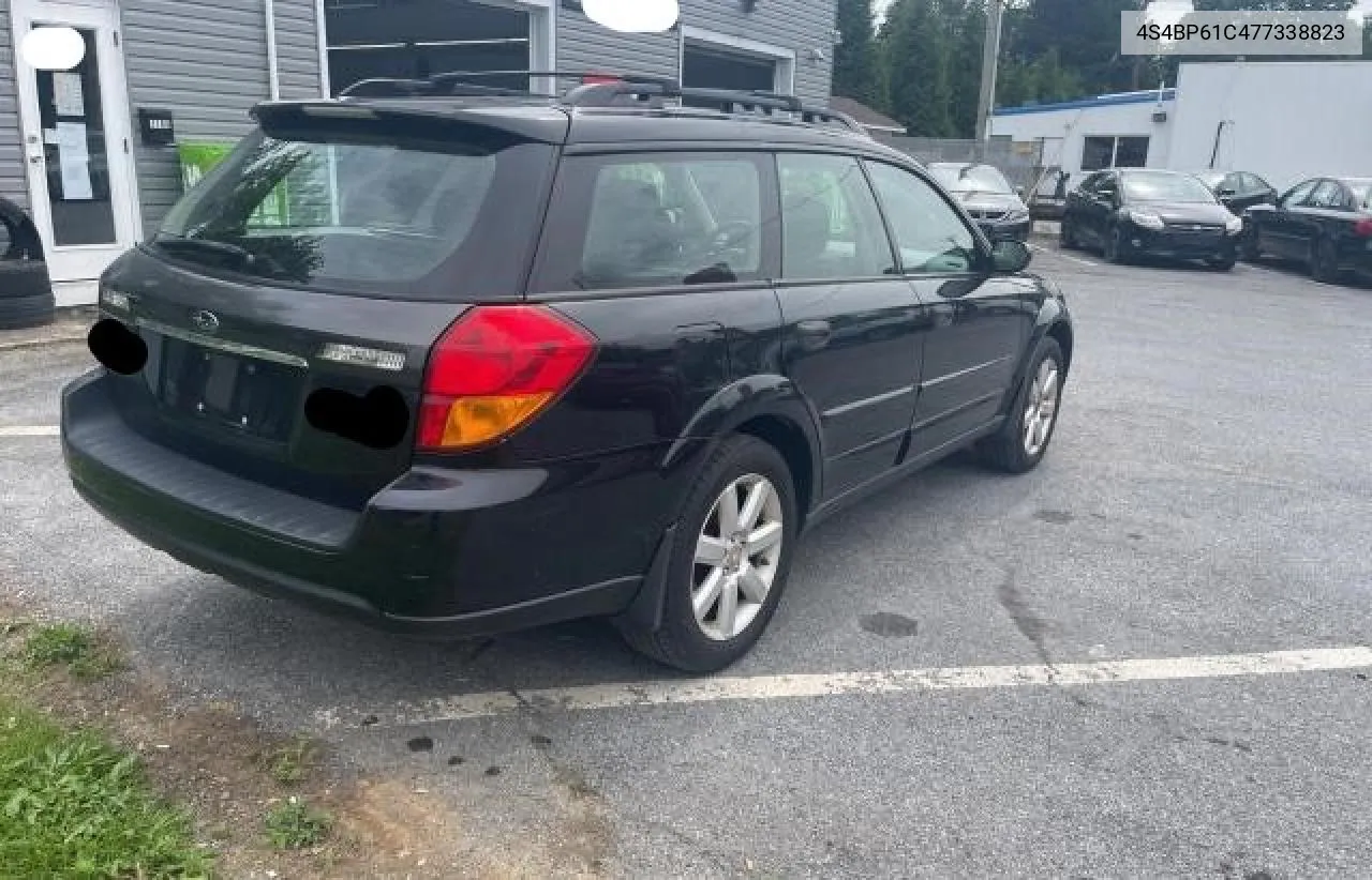 2007 Subaru Outback Outback 2.5I VIN: 4S4BP61C477338823 Lot: 56488204