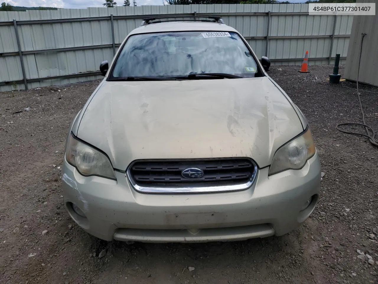 4S4BP61C377301407 2007 Subaru Outback Outback 2.5I