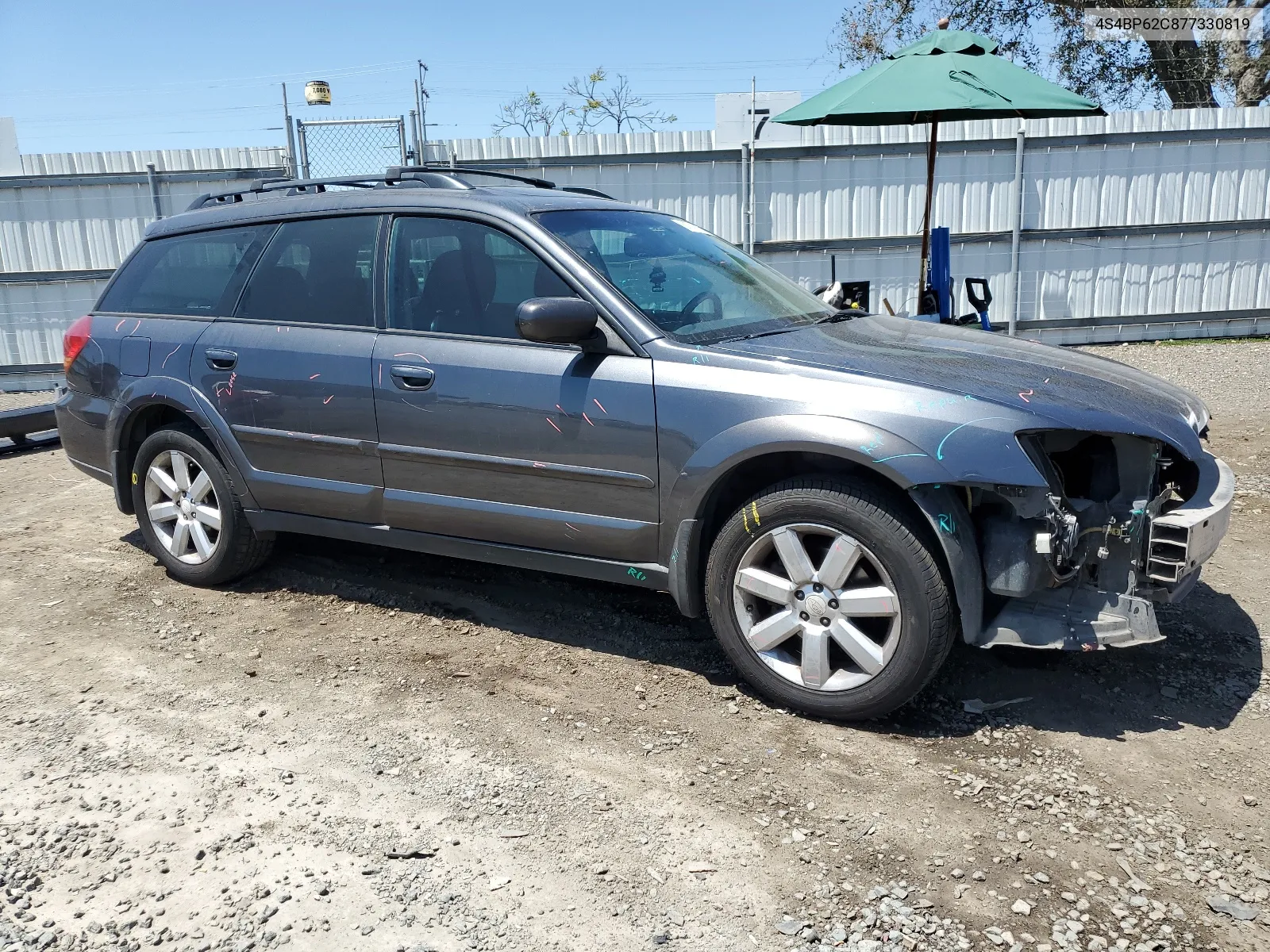 4S4BP62C877330819 2007 Subaru Outback Outback 2.5I Limited