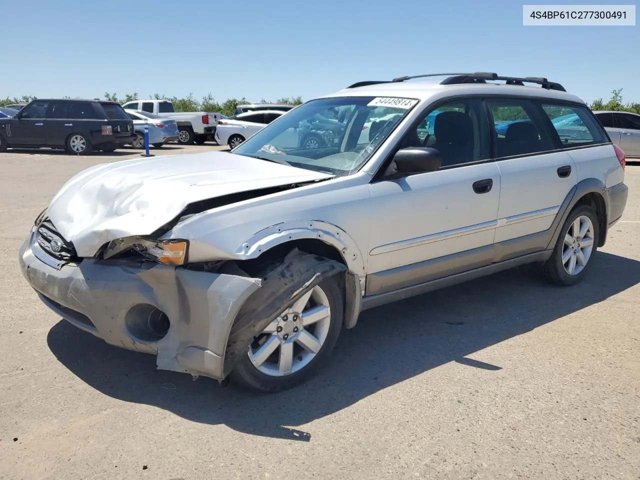 4S4BP61C277300491 2007 Subaru Outback Outback 2.5I