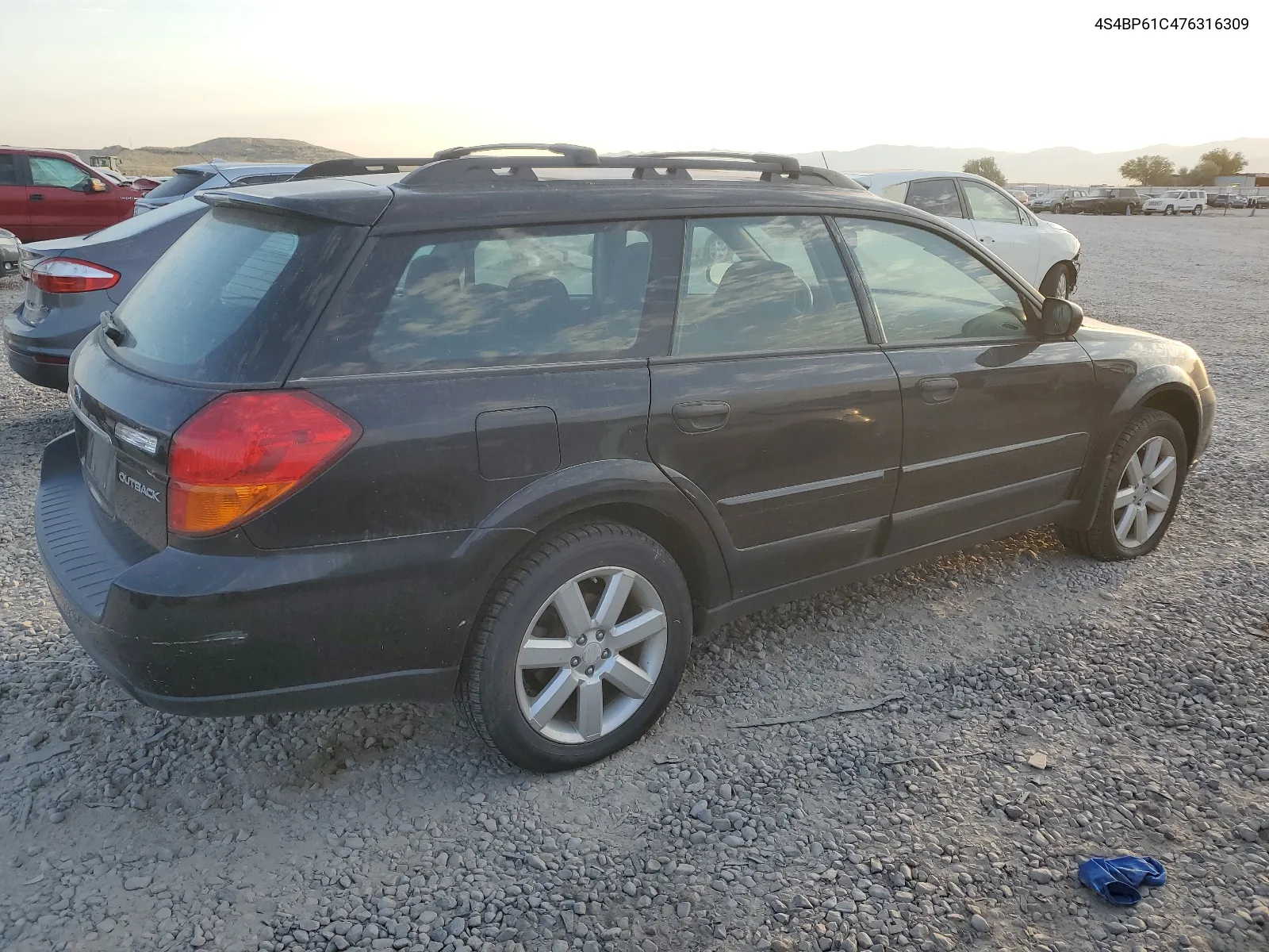 2007 Subaru Outback Outback 2.5I VIN: 4S4BP61C476316309 Lot: 62139914