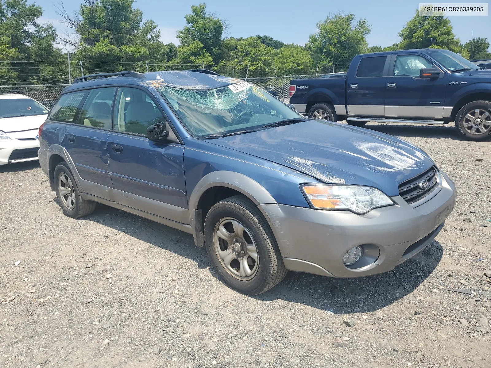 2007 Subaru Outback Outback 2.5I VIN: 4S4BP61C876339205 Lot: 63277524