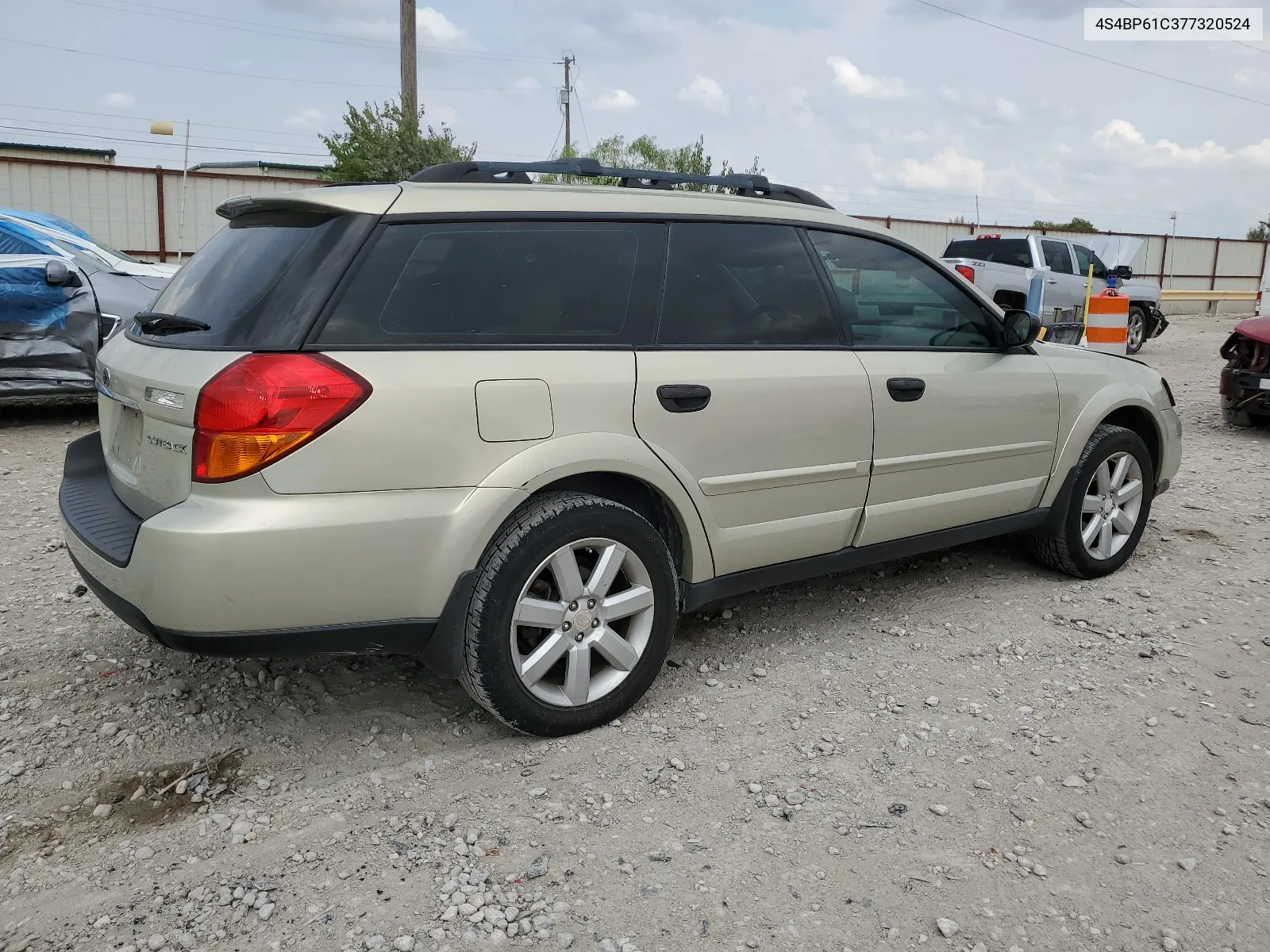 2007 Subaru Outback Outback 2.5I VIN: 4S4BP61C377320524 Lot: 63703654