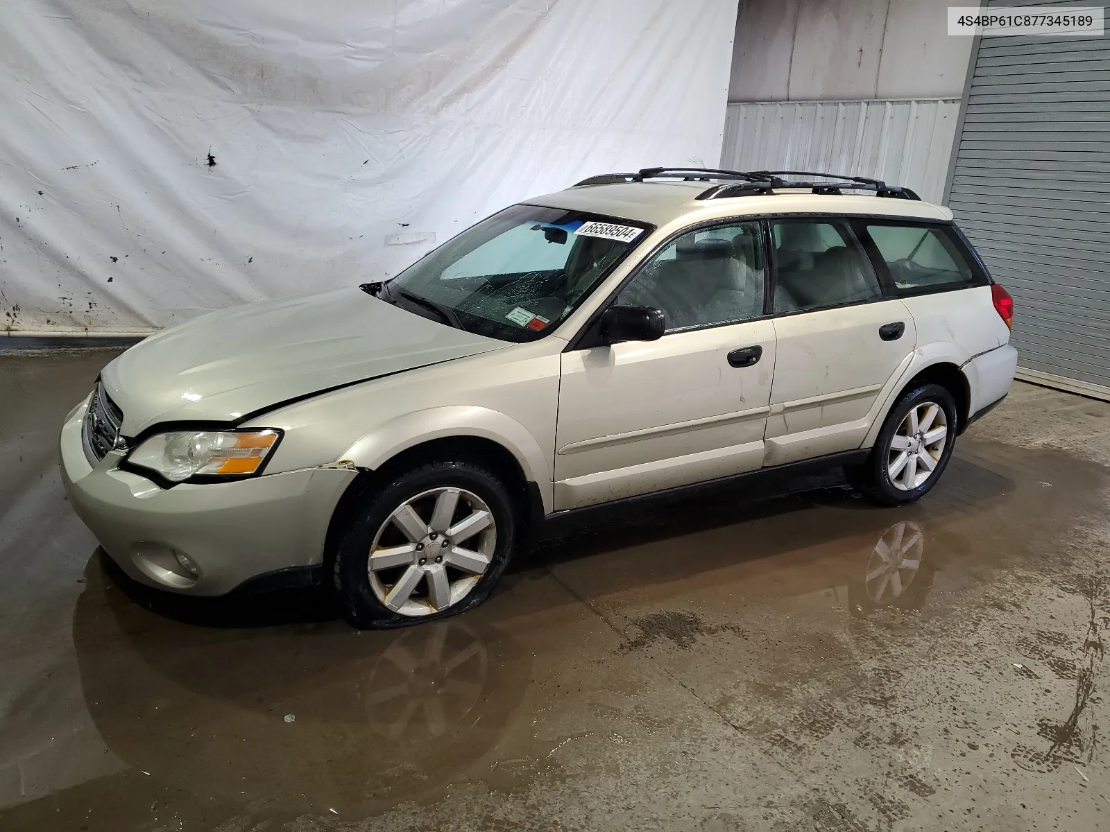 2007 Subaru Outback Outback 2.5I VIN: 4S4BP61C877345189 Lot: 66589504