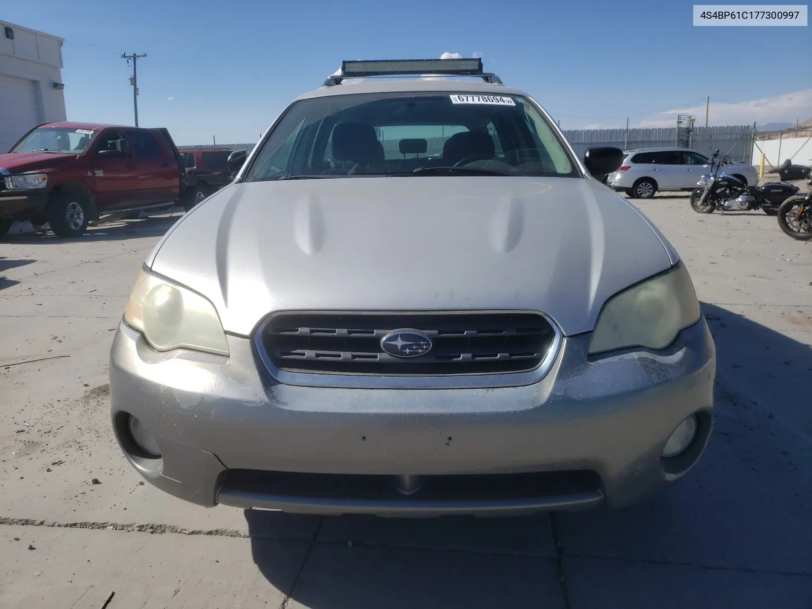 2007 Subaru Outback Outback 2.5I VIN: 4S4BP61C177300997 Lot: 67778694