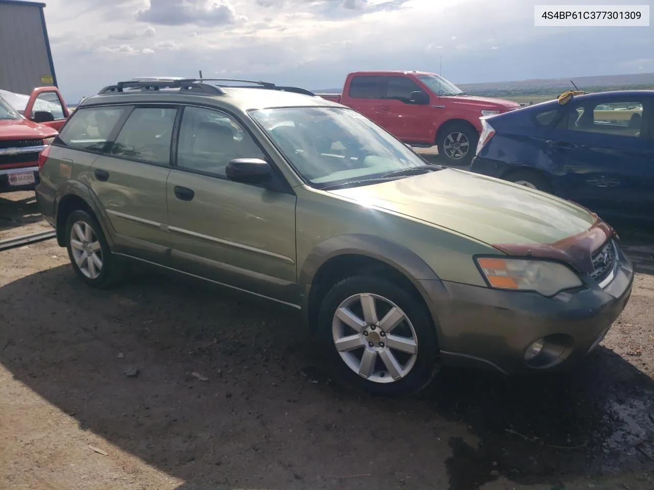 2007 Subaru Outback Outback 2.5I VIN: 4S4BP61C377301309 Lot: 69043324