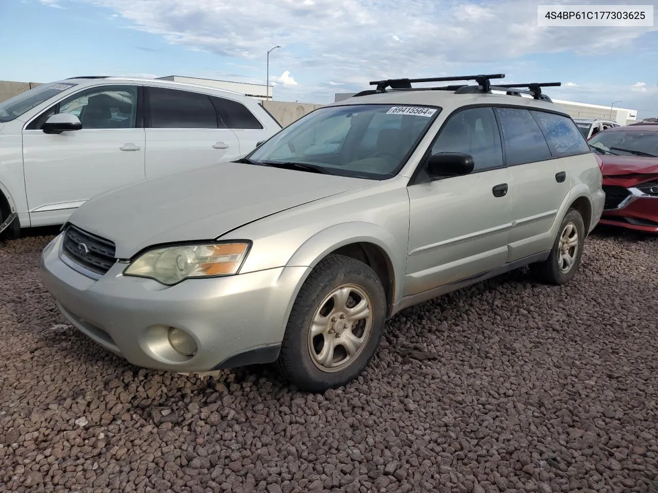 4S4BP61C177303625 2007 Subaru Outback Outback 2.5I