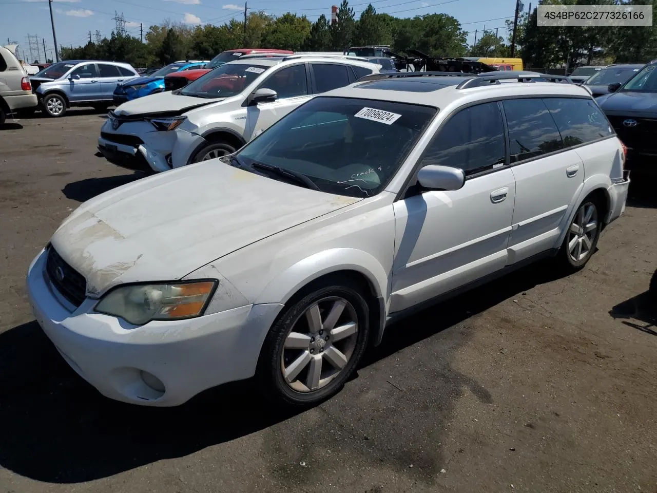 2007 Subaru Outback Outback 2.5I Limited VIN: 4S4BP62C277326166 Lot: 70064004